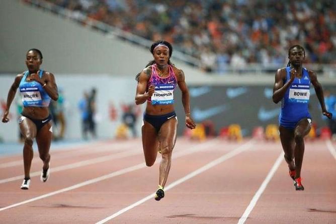 Thompson claims Shanghai win with 2017's fastest time