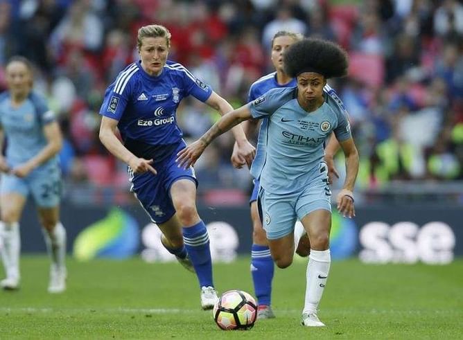 Rampant Manchester City stroll to maiden women's FA Cup title