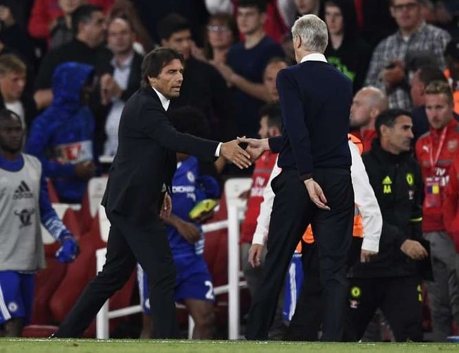 Conte offers support for Wenger ahead of final showdown