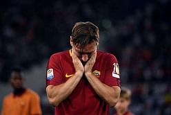Tears flow as Totti bids farewell to Roma after 25 years