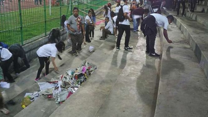 As Aizawl FC win the I-League title on the pitch, their fans win hearts off it