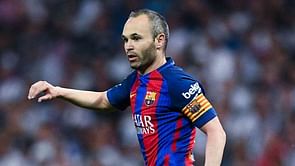 Iniesta congratulates Madrid on title win