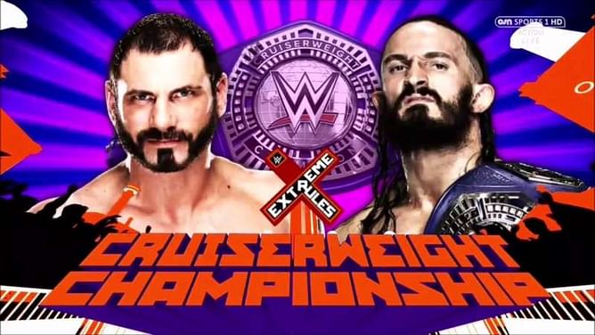 WWE News: Cruiserweight Championship match at Extreme Rules given new stipulation
