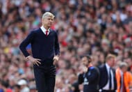 LONDON, ENGLAND - MAY 21: Arsene Wenger of Arsenal looks on during the Premier League match between Arsenal and Everton at Emirates Stadium on May 21, 2017 in London, England. (Photo by Clive Mason/Getty Images)
