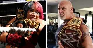WWE News: Goldberg congratulates Asuka on surpassing his undefeated streak