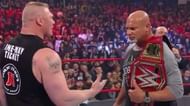 Goldberg bested Lesnar, but was defeated in the end