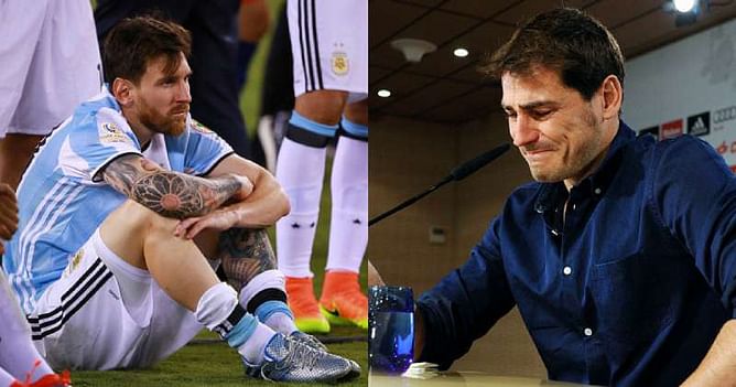 10 Most heart-breaking pictures of famous footballers