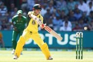 ADELAIDE, AUSTRALIA - JANUARY 26: David Warner of Australia bats during game five of the One Day International series between Australia and Pakistan at Adelaide Oval on January 26, 2017 in Adelaide, Australia. (Photo by Morne de Klerk/Getty Images)