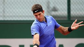 Del Potro returns with a win after five years away from Roland Garros