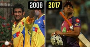 MS Dhoni in IPL: The journey from 2008-2017 in pictures