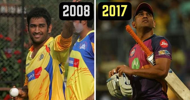 MS Dhoni in IPL: The journey from 2008-2017 in pictures