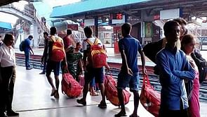 After club management fails to arrange air tickets, East Bengal players return sitting next to train toilets