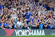 LONDON, ENGLAND - MAY 21: Jack Rodwell of Sunderland fouls Eden Hazard of Chelsea during the Premier League match between Chelsea and Sunderland at Stamford Bridge on May 21, 2017 in London, England. (Photo by Shaun Botterill/Getty Images)