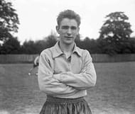 English footballer Brian Clough (1935 - 2004) during his time as a striker for his home town club Middlesbrough FC, August 1957. (Photo by Central Press/Hulton Archive/Getty Images)