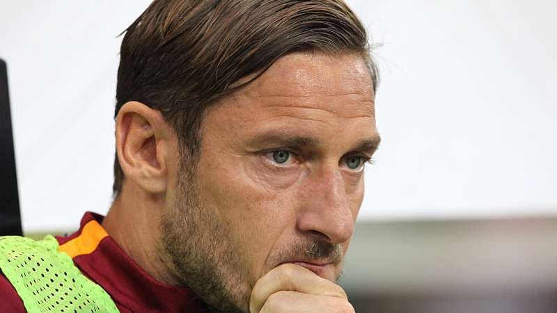 There'll be time to talk – Totti not confirming retirement