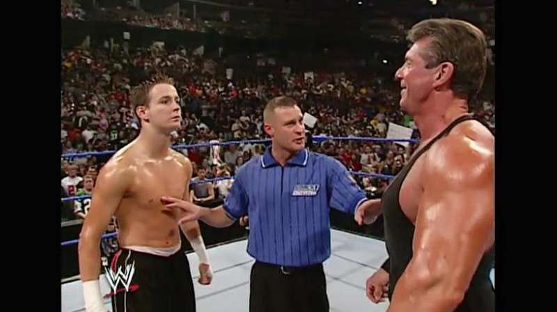 Zach Gowen and Vince McMahon