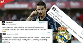 Twitter Explodes as Real Madrid stroll to 4-0 win over Granada to keep pressure on Barcelona