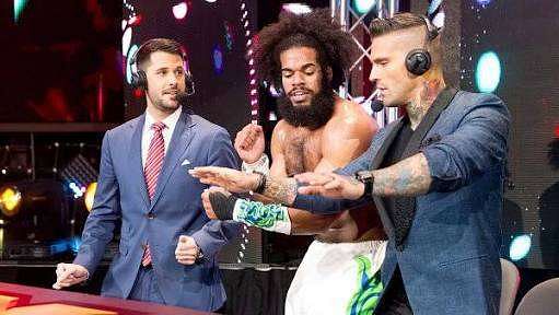 WWE News: Corey Graves calls out Tom Phillips during 205 Live