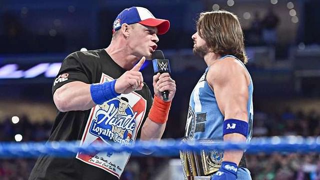 WWE News: WWE not considering John Cena as the face of SmackDown Live ...