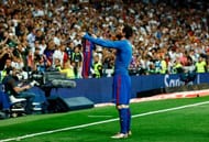 Lionel Messi celebration Real Madrid
