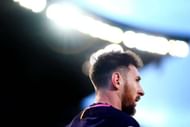 LAS PALMAS, SPAIN - MAY 14: Lionel Messi of Barcelona waits to take a corner during the La Liga match between UD Las Palmas and Barcelona at Estadio de Gran Canaria on May 14, 2017 in Las Palmas, Spain. (Photo by Charlie Crowhurst/Getty Images)