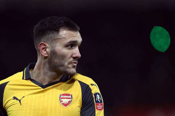 SOUTHAMPTON, ENGLAND - JANUARY 28:  Lucas Perez of Arsenal looks on during the Emirates FA Cup Fourth Round match between Southampton and Arsenal at St Mary&#039;s Stadium on January 28, 2017 in Southampton, England.  (Photo by Bryn Lennon/Getty Images)