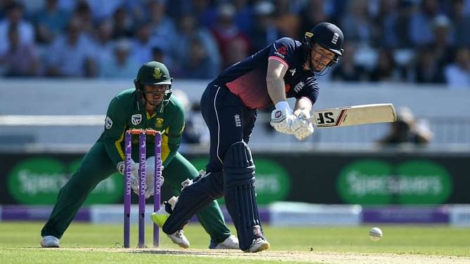 Morgan guides England to promising victory over South Africa
