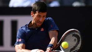 Fired-up Djokovic through to last eight in Rome