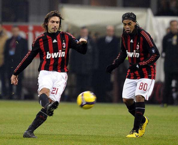 Andrea Pirlo, Ronaldinho