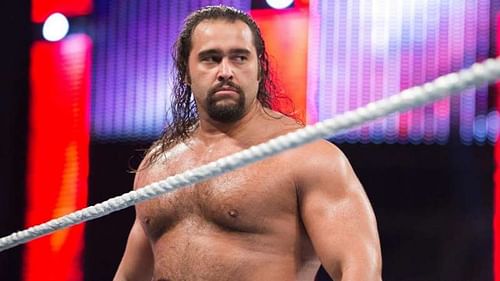Rusev looks almost unrecognizable