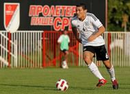 NOVI SAD, SERBIA - MAY 30: Sead Kolasinac of Germany in action during the U19 Hungary v U19 Germany Elite Round match at Slana Bara stadium on May 30, 2012 in Novi Sad, Serbia. (Photo by Srdjan Stevanovic / Getty Images)
