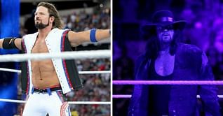 WWE News: AJ Styles on why Undertaker's retirement was "heartbreaking" for him