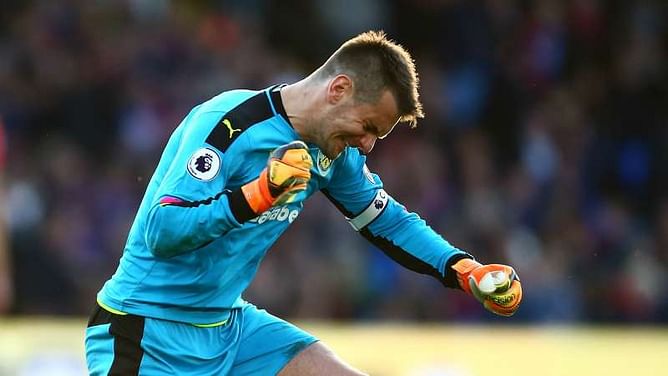 Heaton 'more than happy' to stay at Burnley and targeting more England caps