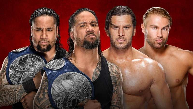 The Usos vs Breezango,SmackDown Tag team Championship,WWE Backlash 2017 ...