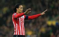 NORWICH, ENGLAND - JANUARY 07: Virgil van Dijk of Southampton reacts during the Emirates FA Cup Third Round match between Norwich City and Southampton at Carrow Road on January 7, 2017 in Norwich, England. (Photo by Stephen Pond/Getty Images)