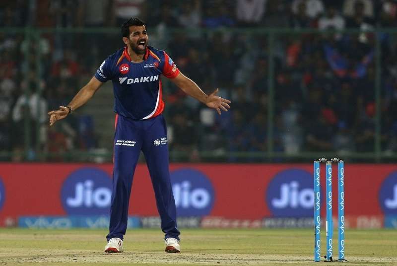 Zaheer Khan IPL 2017