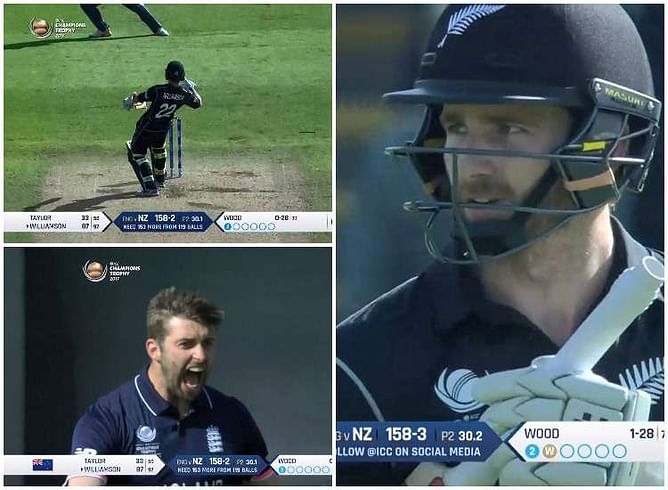 ICC Champions Trophy 2017: England vs New Zealand, Kane Williamson's untimely dismissal is the SK Turning Point of the Match