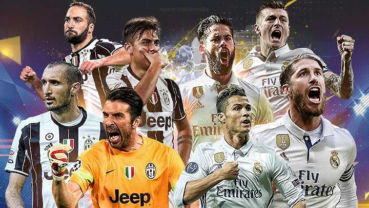 UEFA Champions League Final 2016/17: Juventus vs Real Madrid - Combined XI