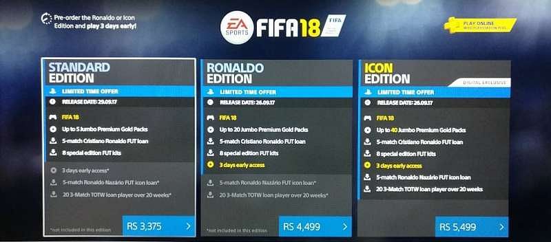 FIFA 18 Digital Download Price Comparison 