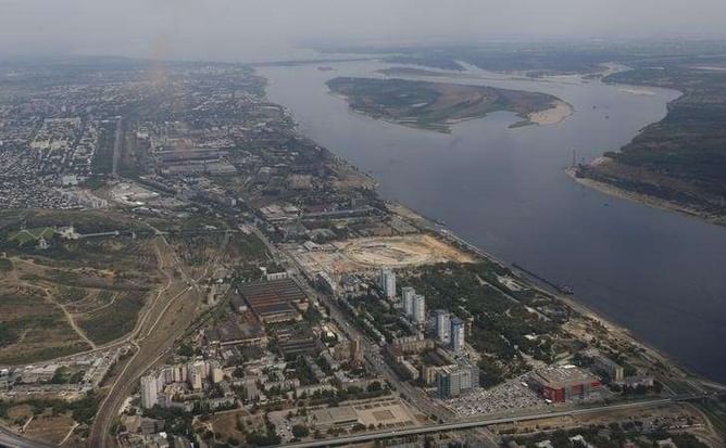 Fire hits Russian World Cup construction site in Volgograd
