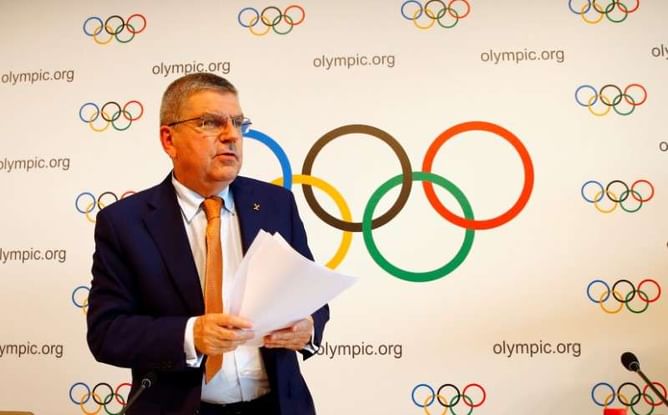 Olympics: IOC's Bach to meet U.S. President Trump at White House