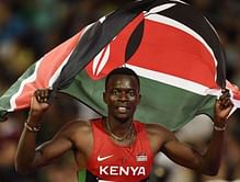 Athletics - Olympic champs Rudisha, Kipruto lead Kenya team to London