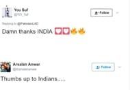 This gesture of Indian fans won hearts of people across the border. The Pakistanis flooded Twitter with appreciations posts for Indian fans and acknowledged the latter's gesture high in spirits.