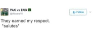 This gesture of Indian fans won hearts of people across the border. The Pakistanis flooded Twitter with appreciations posts for Indian fans and acknowledged the latter's gesture high in spirits.