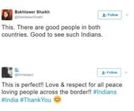This gesture of Indian fans won hearts of people across the border. The Pakistanis flooded Twitter with appreciations posts for Indian fans and acknowledged the latter's gesture high in spirits.