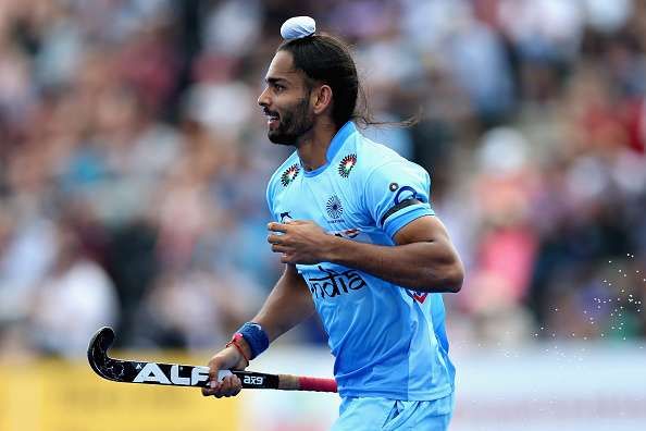 Indian Men’s Hockey team wears black arm band during Pakistan match to condemn attacks on soldiers at the border