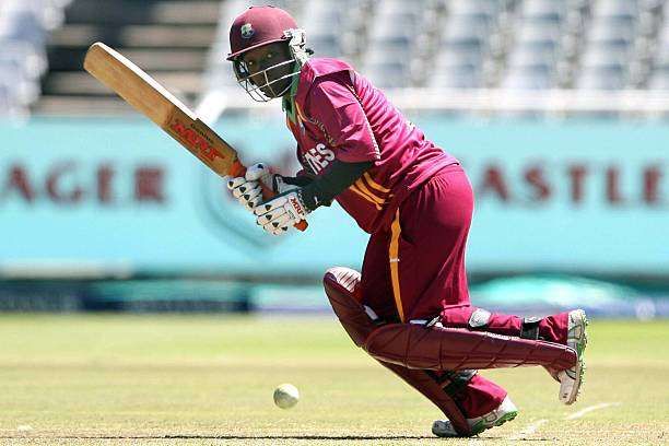 PAARL, SOUTH AFRICA - OCTOBER 18: Deandra Dottin from West Indies in action during the second one day international womens cricket match between South Africa and West Indies on 18 October 2009 at Boland Park in Paarl, South Africa. (Photo by Carl Fourie/Gallo Images/Getty Images)