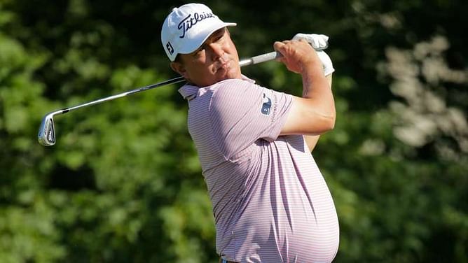 Dufner grabs record-breaking 36-hole lead as Johnson misses cut