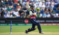CARDIFF, WALES - JUNE 14: England batsman Ben Stokes hits out during the ICC Champions Trophy semi final between England and Pakistan at SWALEC Stadium on June 14, 2017 in Cardiff, Wales. (Photo by Stu Forster/Getty Images)