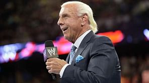 WWE News: Ric Flair claims that he injured his hand punching a Golden State Warriors fan